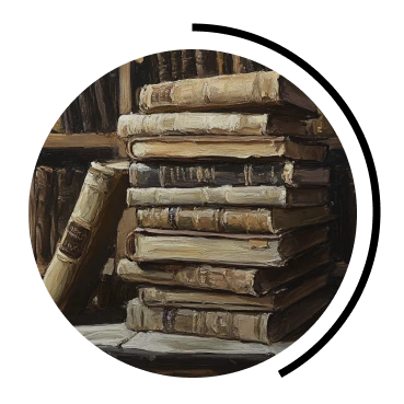 Badge icon of many books